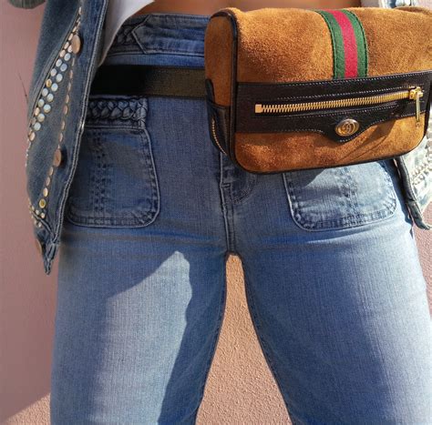 how to wear gucci fanny pack|inside of Gucci fanny pack.